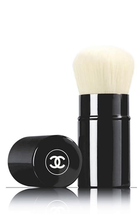 coco chanel makeup brush holder|chanel retractable kabuki brush.